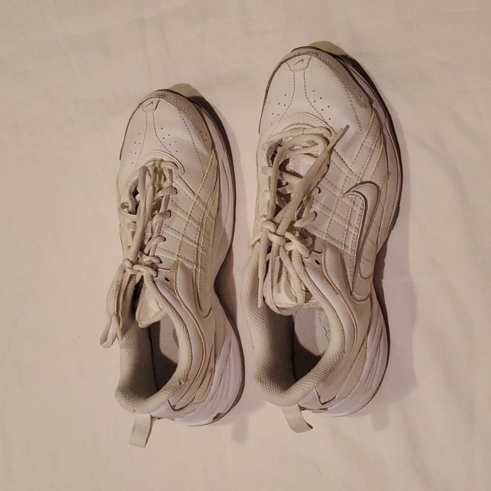 Nike T-Lite VIII Leather White Sneakers